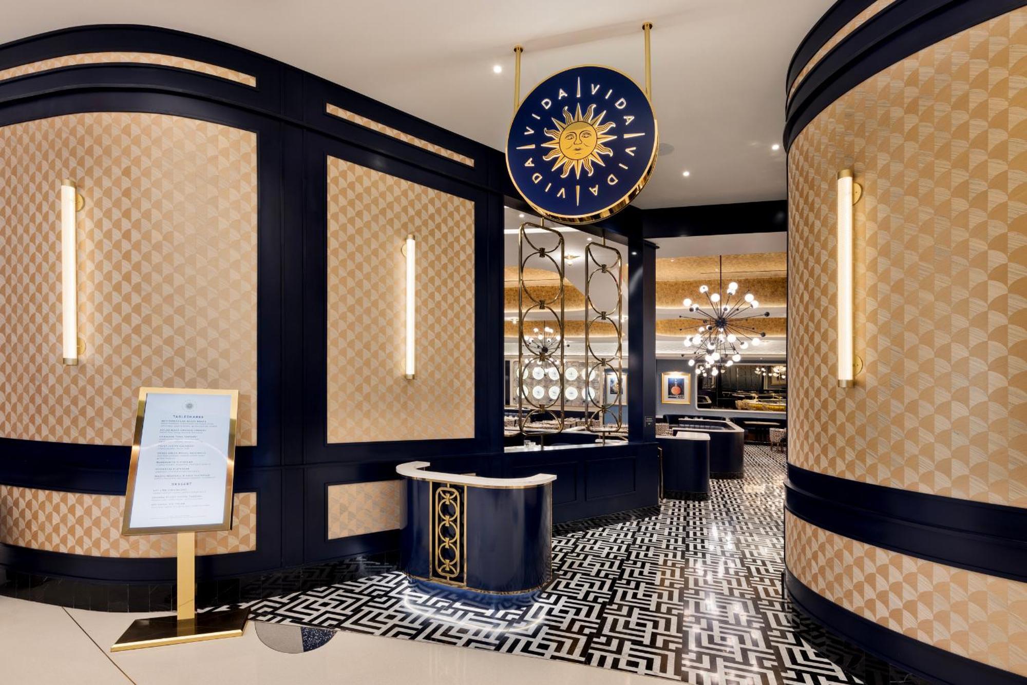 Fontainebleau Las Vegas Eksteriør bilde The restaurant's interior
