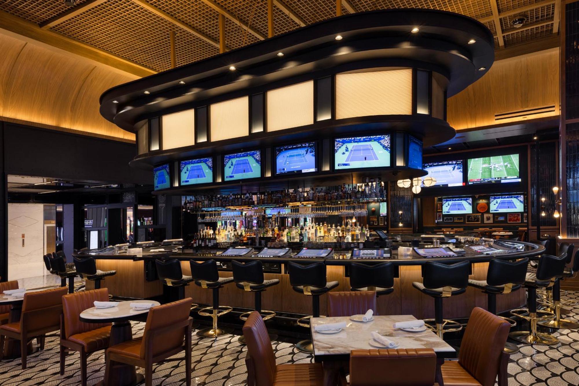 Fontainebleau Las Vegas Eksteriør bilde The bar at the Wynn Sports Book