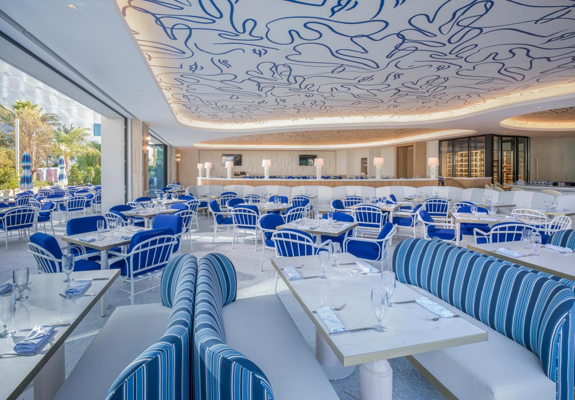 Fontainebleau Las Vegas Eksteriør bilde The interior of the restaurant