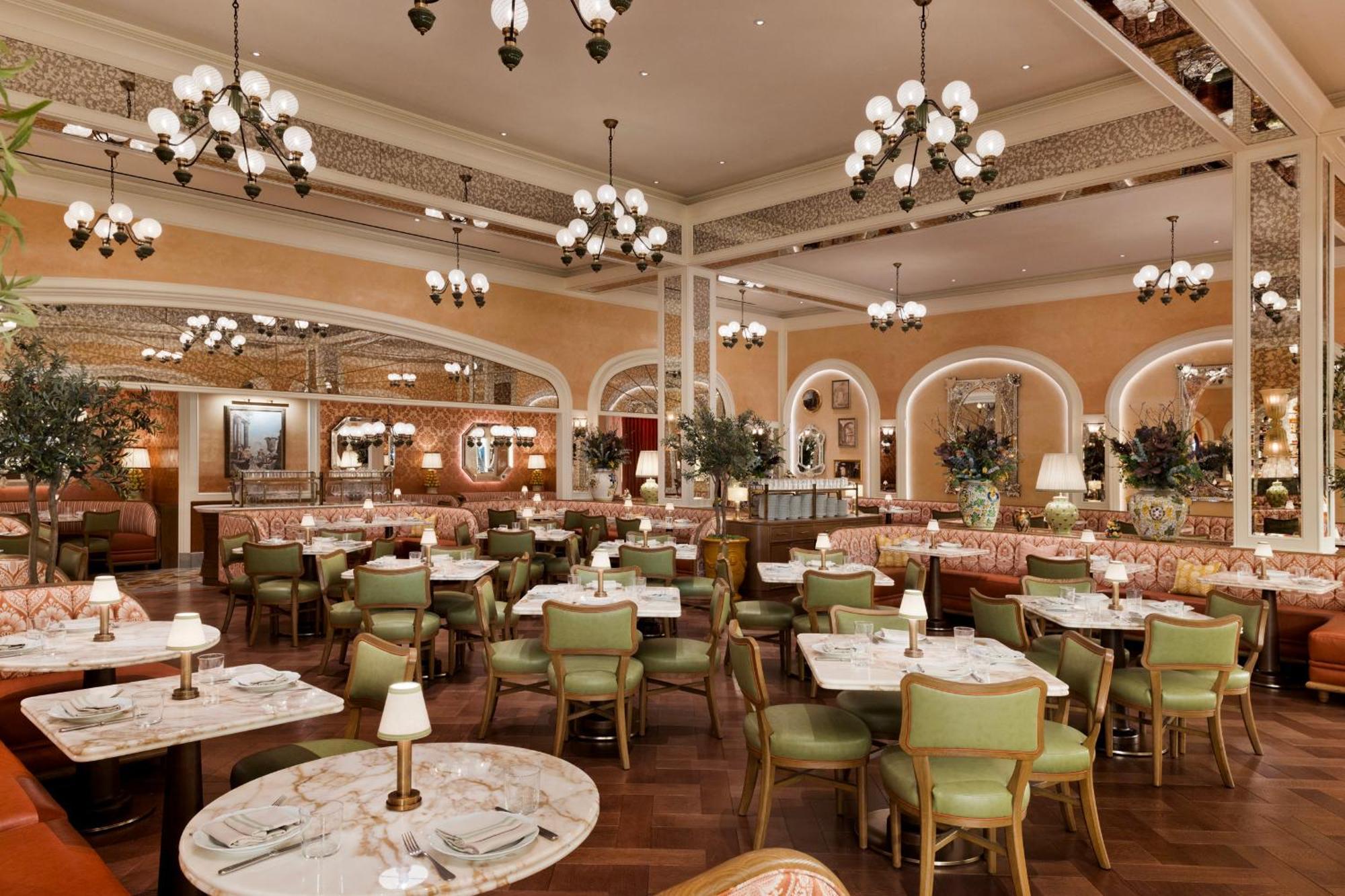 Fontainebleau Las Vegas Eksteriør bilde The interior of the restaurant