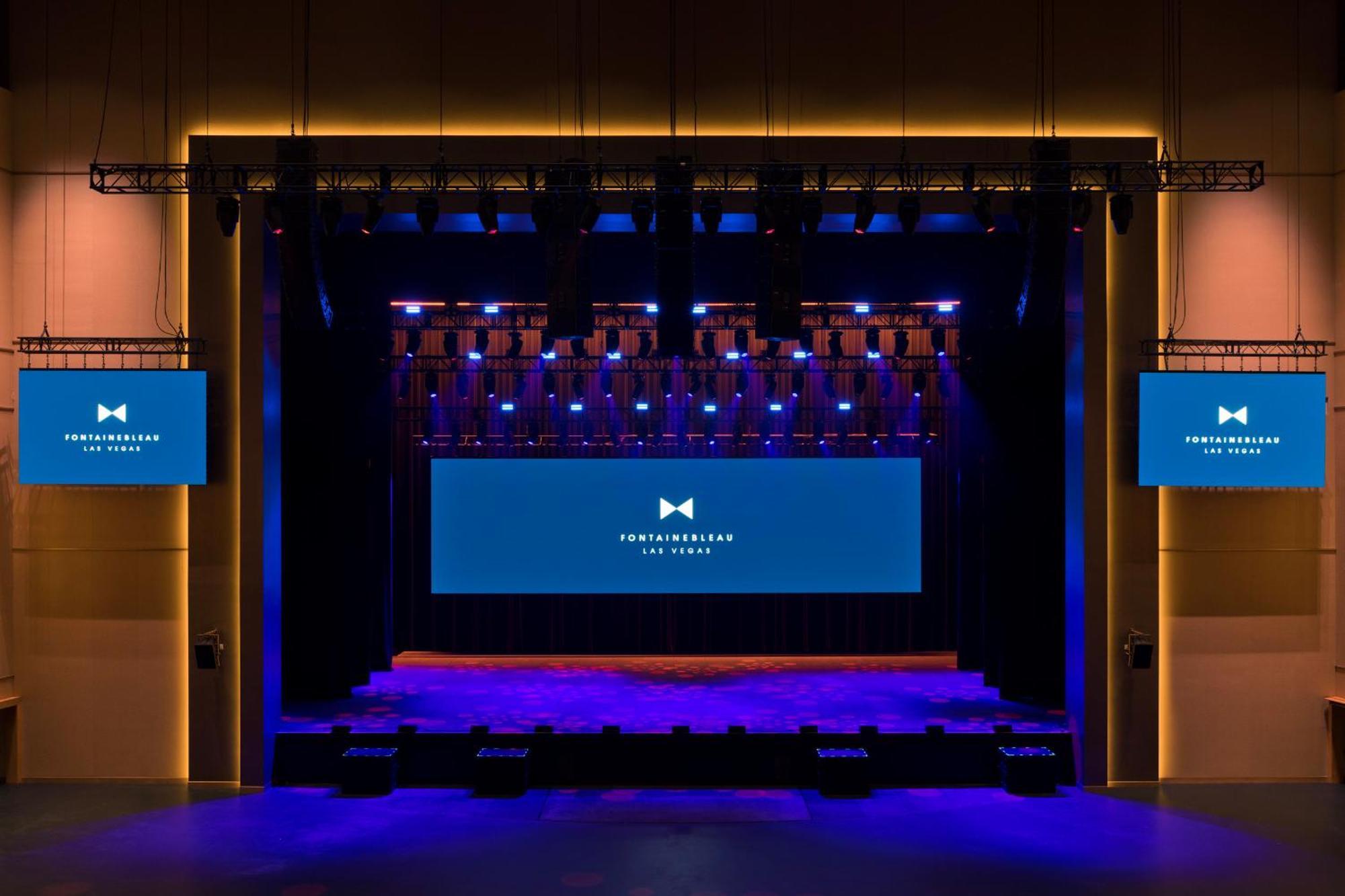 Fontainebleau Las Vegas Eksteriør bilde The stage of the theatre