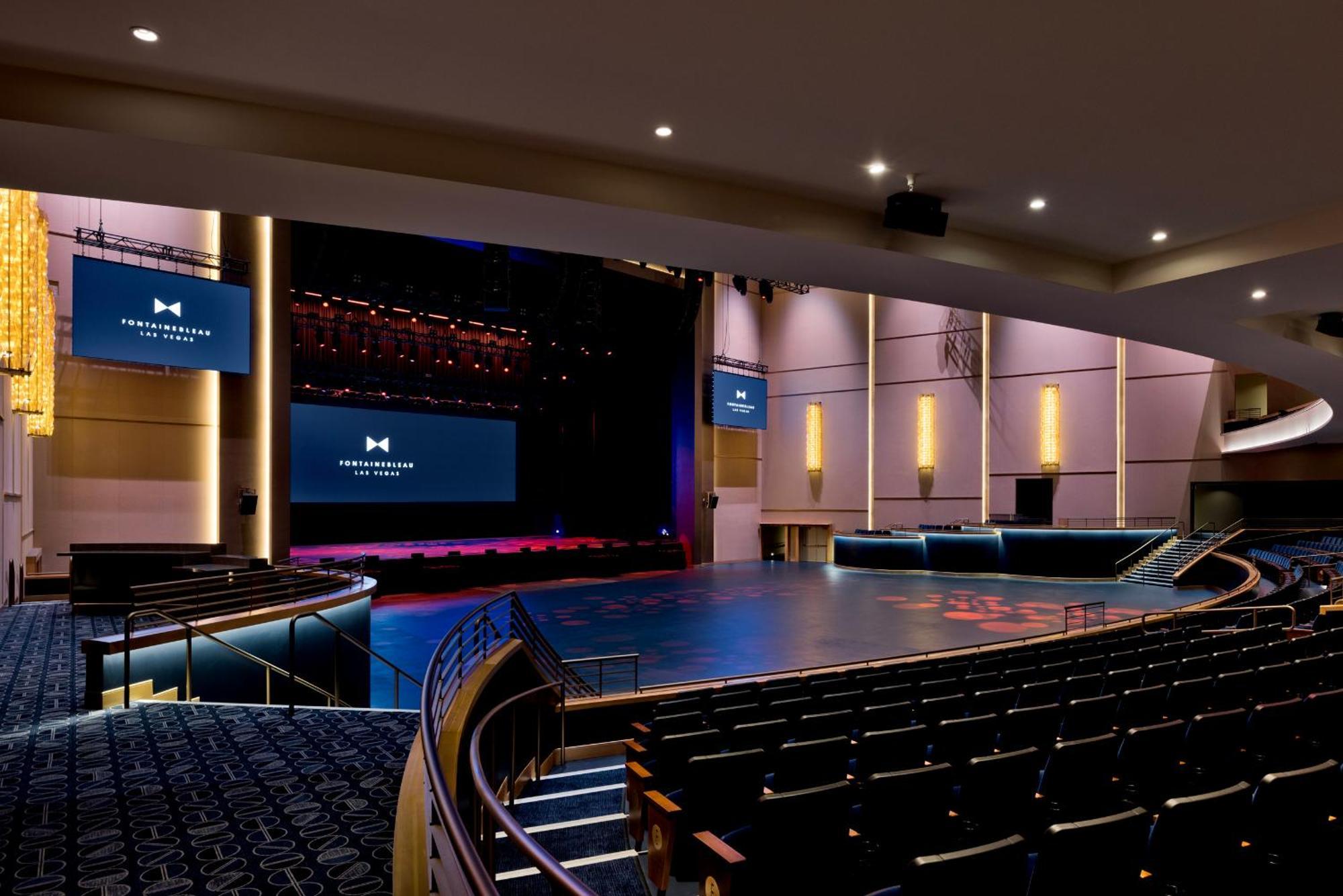 Fontainebleau Las Vegas Eksteriør bilde The interior of the theater